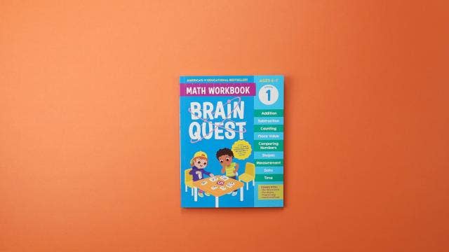 Brain Quest Math Workbook: 1st Grade: Trade Paperback