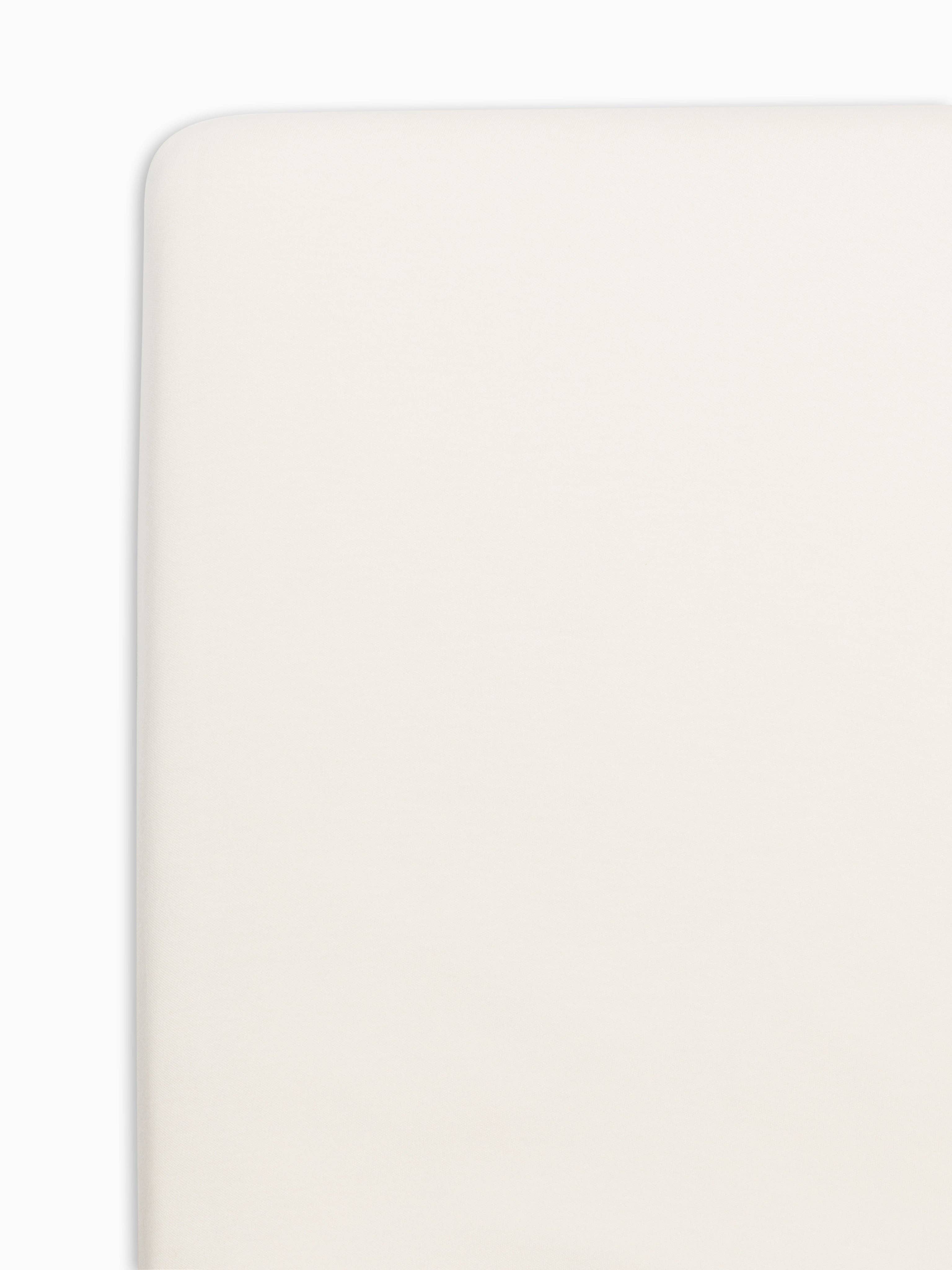 Fitted Crib Sheet: Ivory