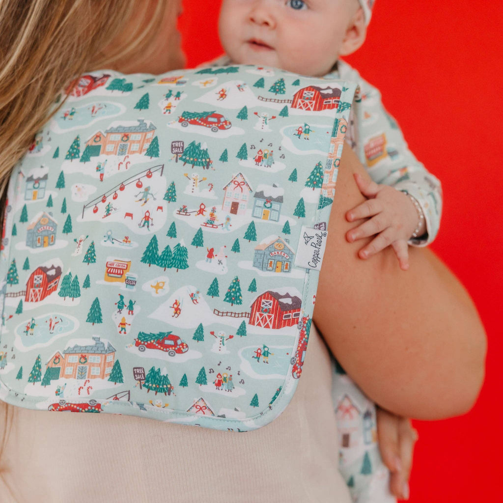 3 Pack Premium Burp Cloths - Nicholas