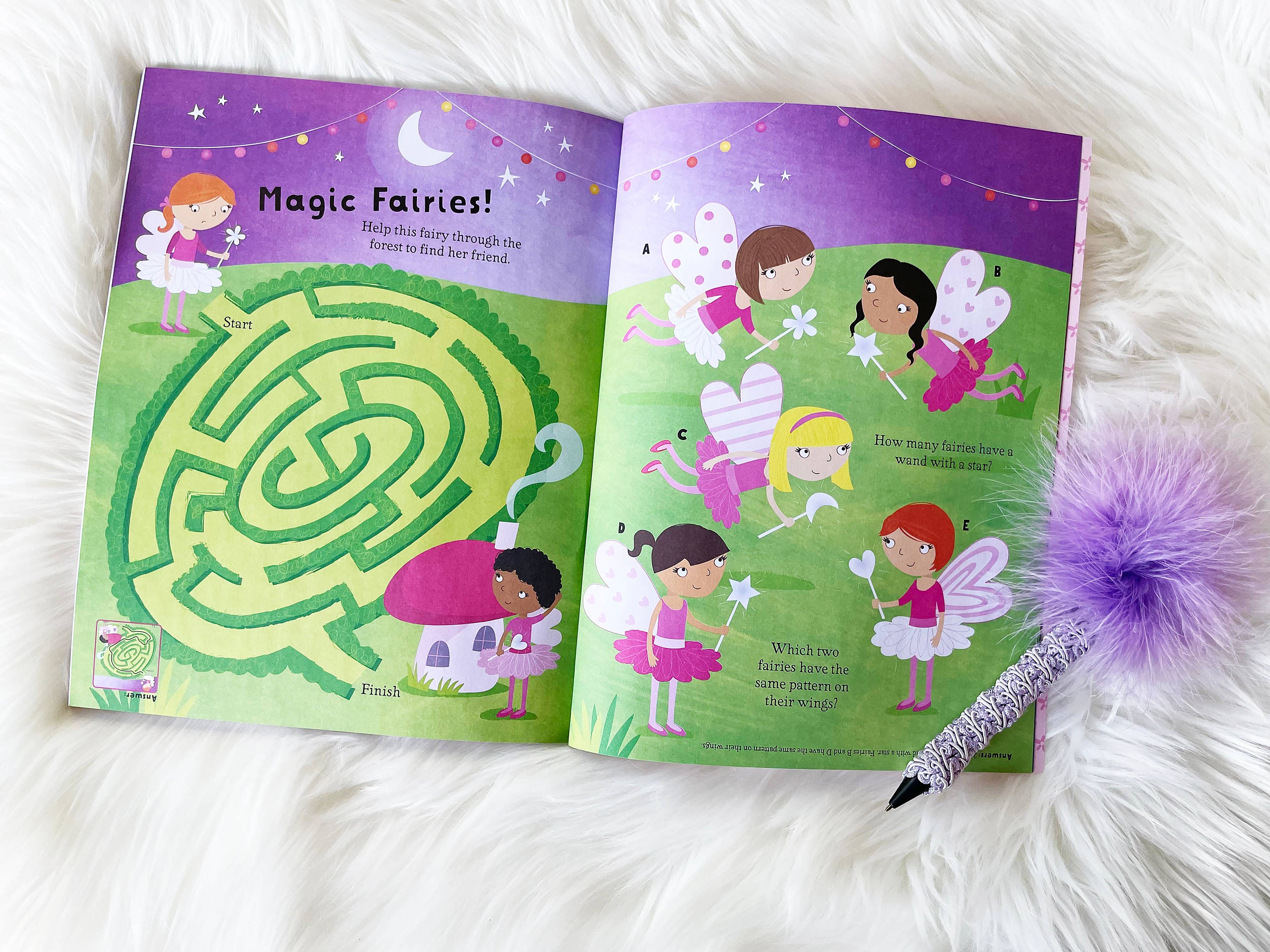 Totally Awesome Perfectly Pretty 2000 Stickers Activity Book