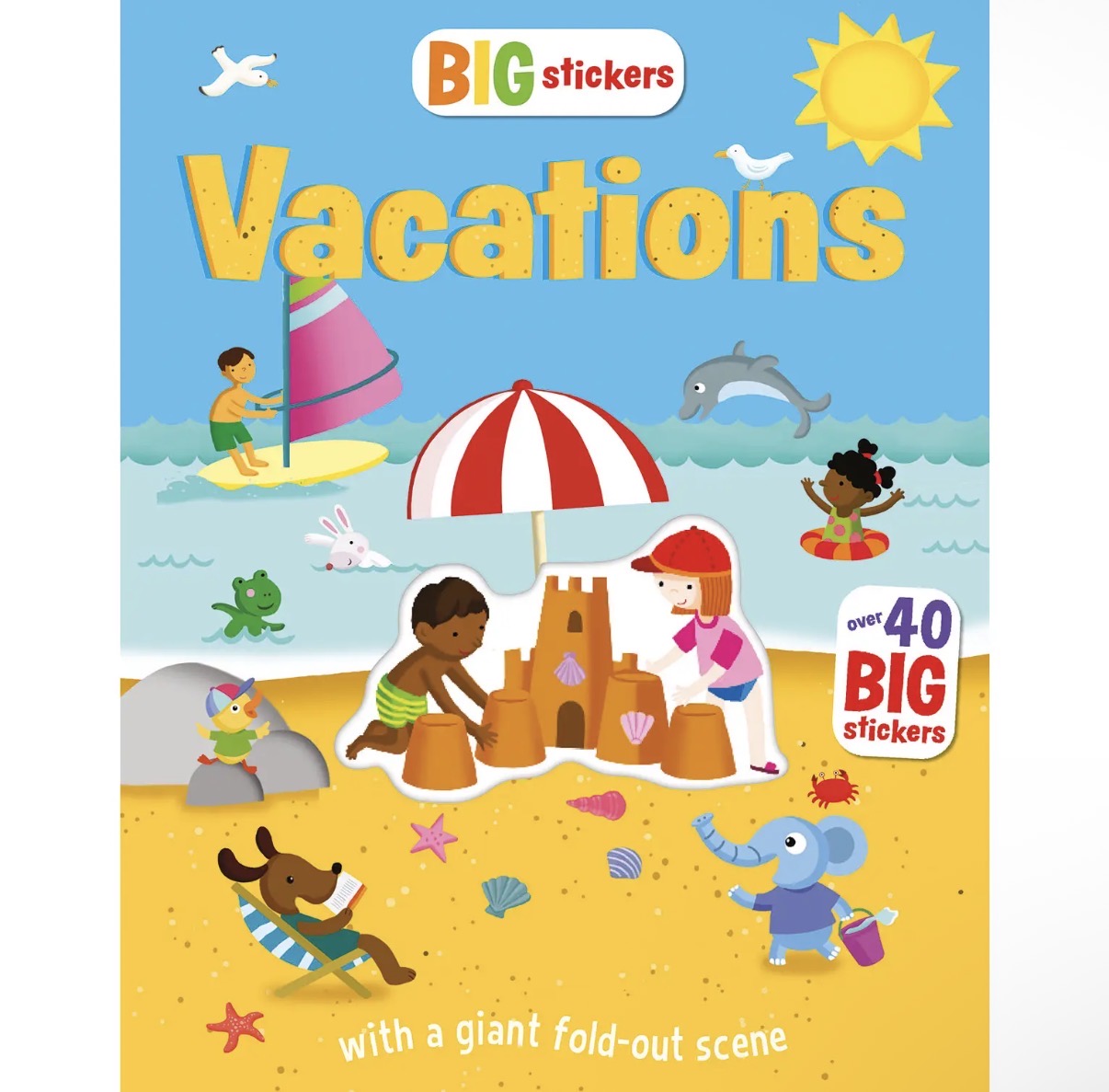Vacations Sticker Book