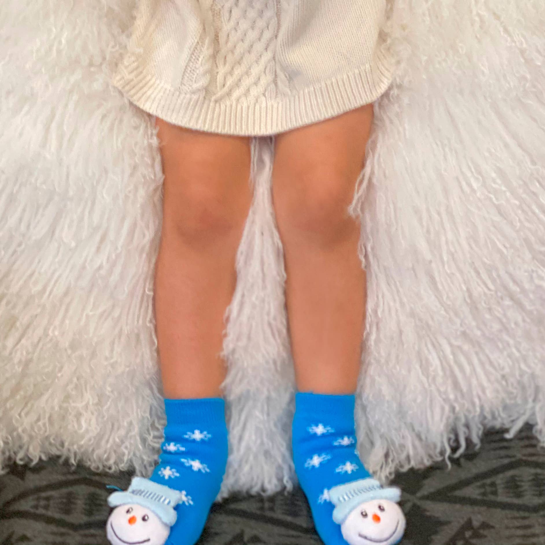 Snowman Christmas Boogie Toes Rattle Socks: 1 - 2 Y