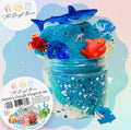 Ocean Sensory Dough Magical Jar
