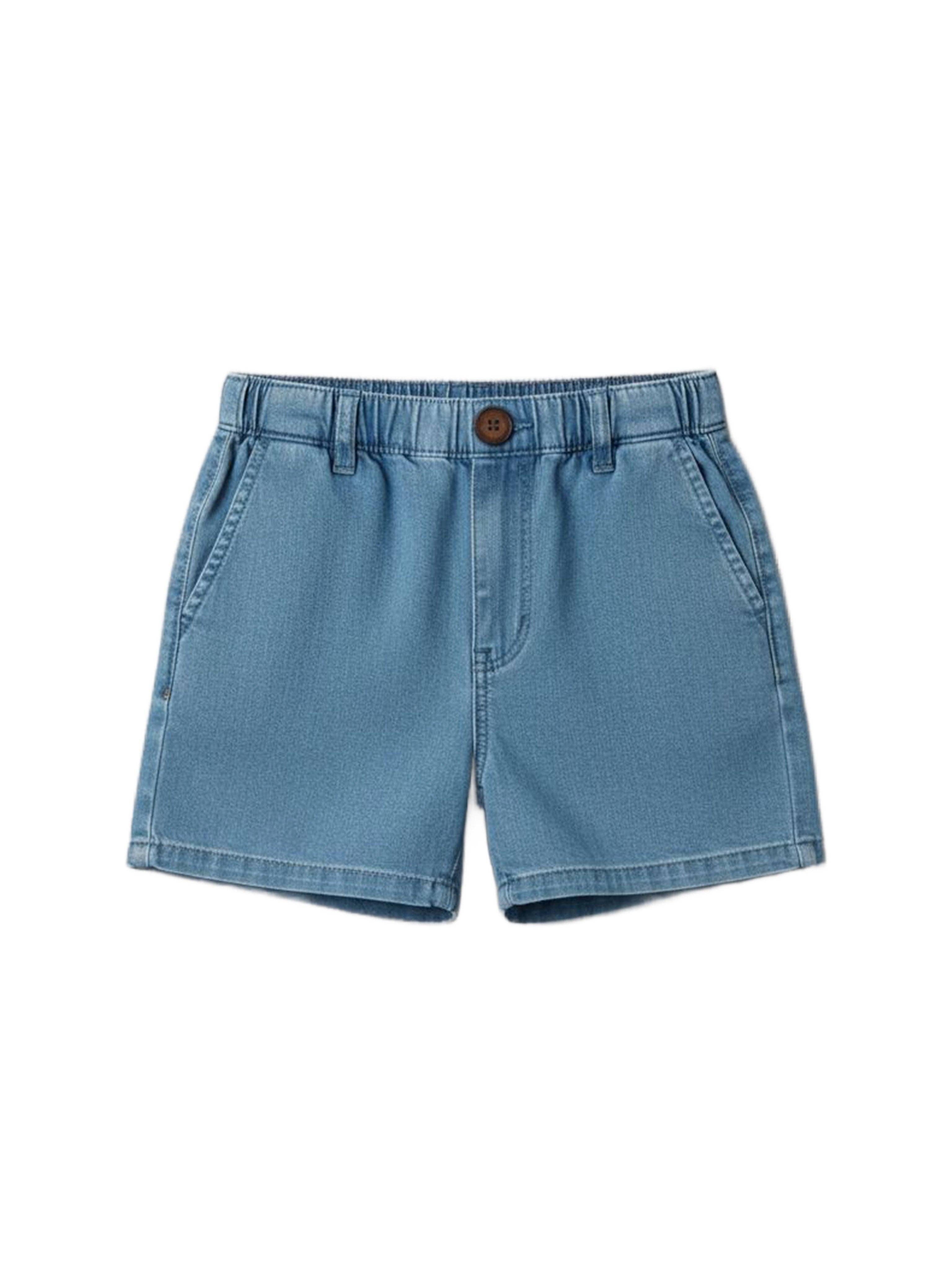 Luke Chambray Shorts: Chambray / 3T