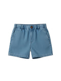 Luke Chambray Shorts: Chambray / 4T