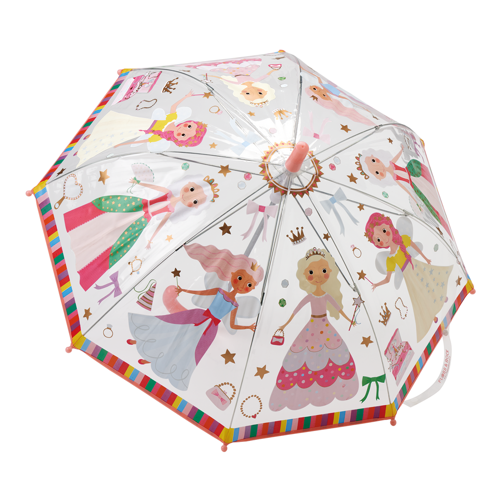 Princess 3+ Transparent Color Changing Umbrella