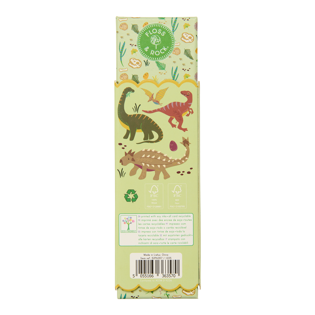 Dinosaur My Pack of 6 Coloring Pencils Unsharpened