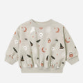 Halloween Things Fleece Sweatshirt: 12-18M