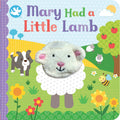 Mary Had a Little Lamb Nursery Rhyme Finger Puppet Book