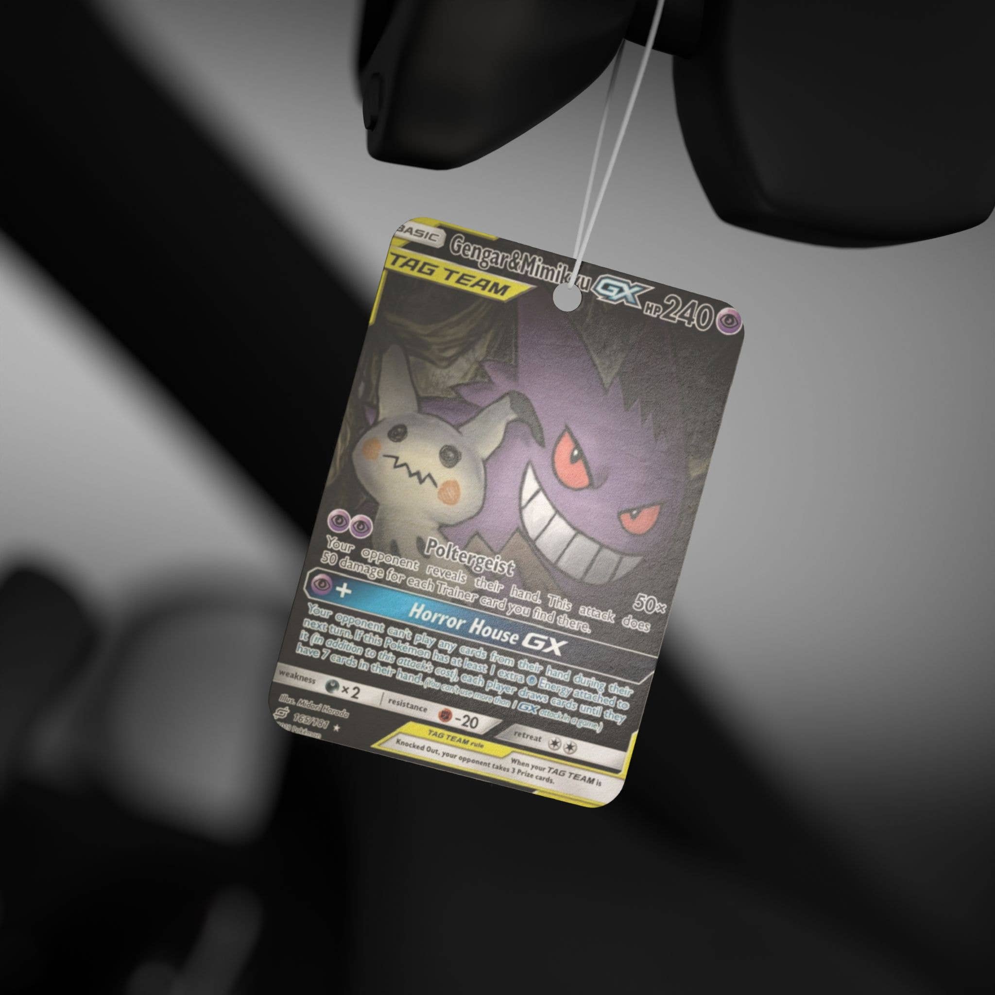 GX Pokémon Car Freshener- Lilac Scent 