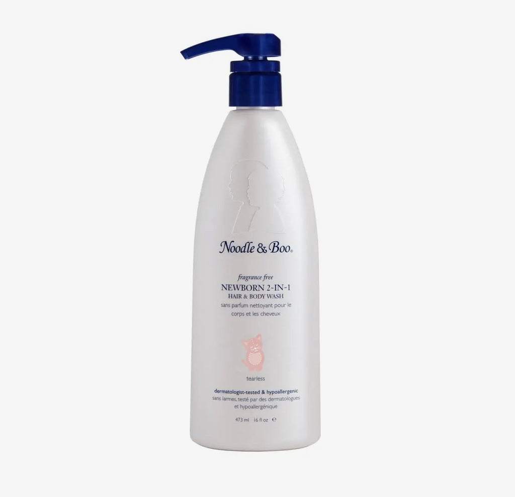 Newborn 2-In-1 Hair & Body Wash, Fragrance Free, 16 oz