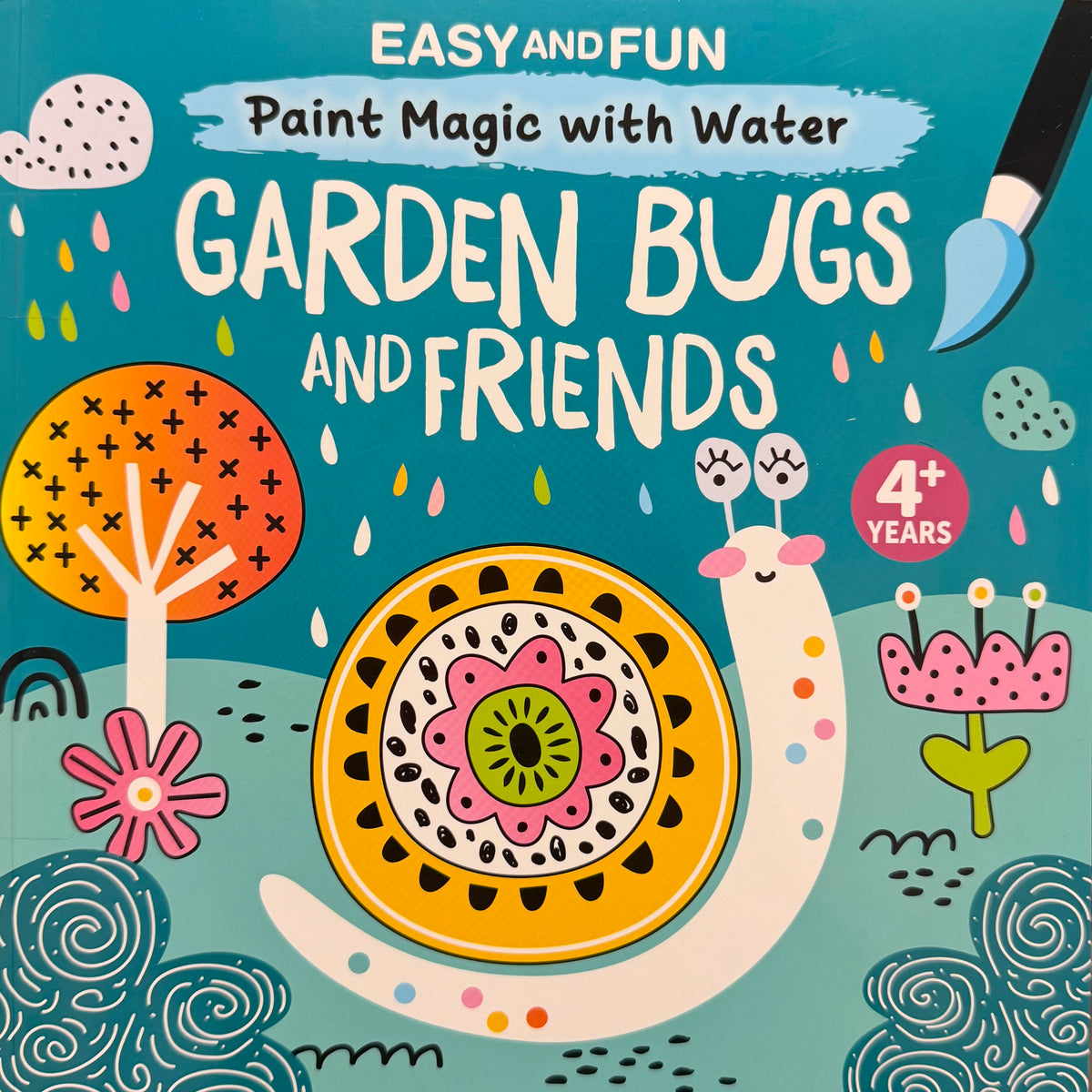 Garden Bugs and Friends Paint Magic with Water