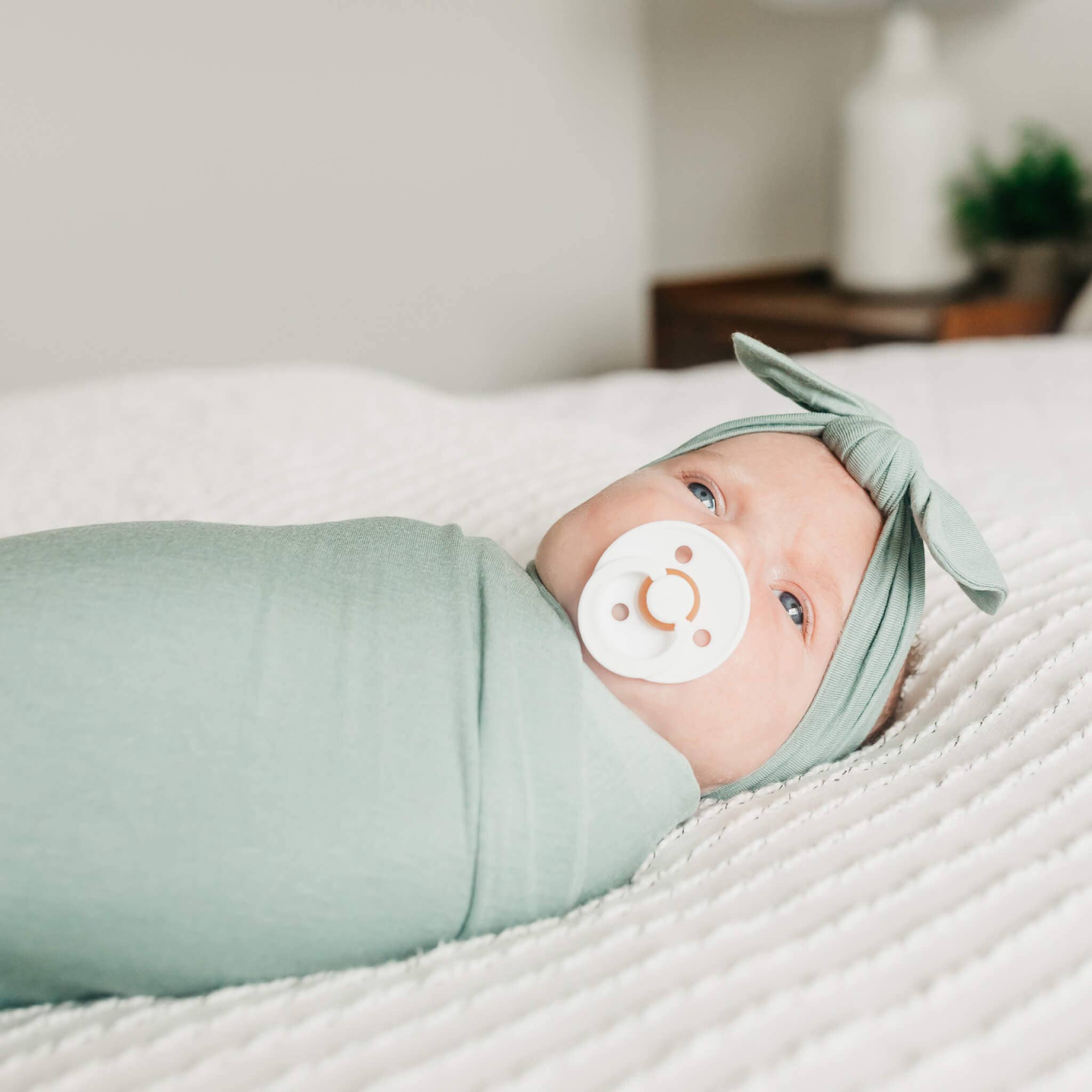 Knit Swaddle Blanket - Briar