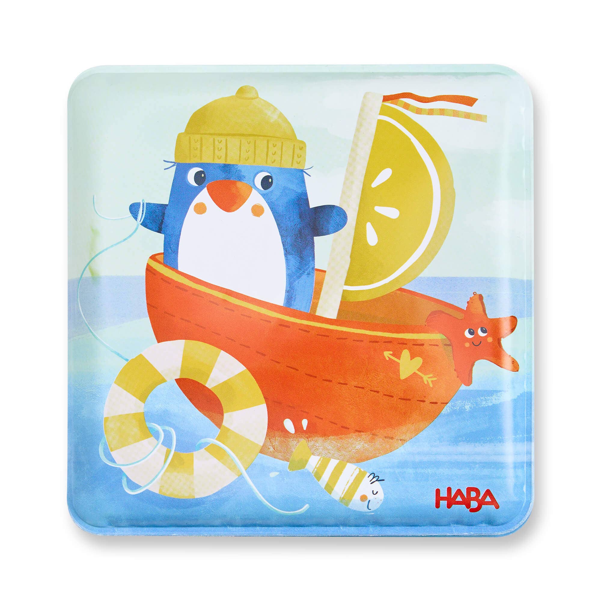Penguin Bath Book with Squeaker