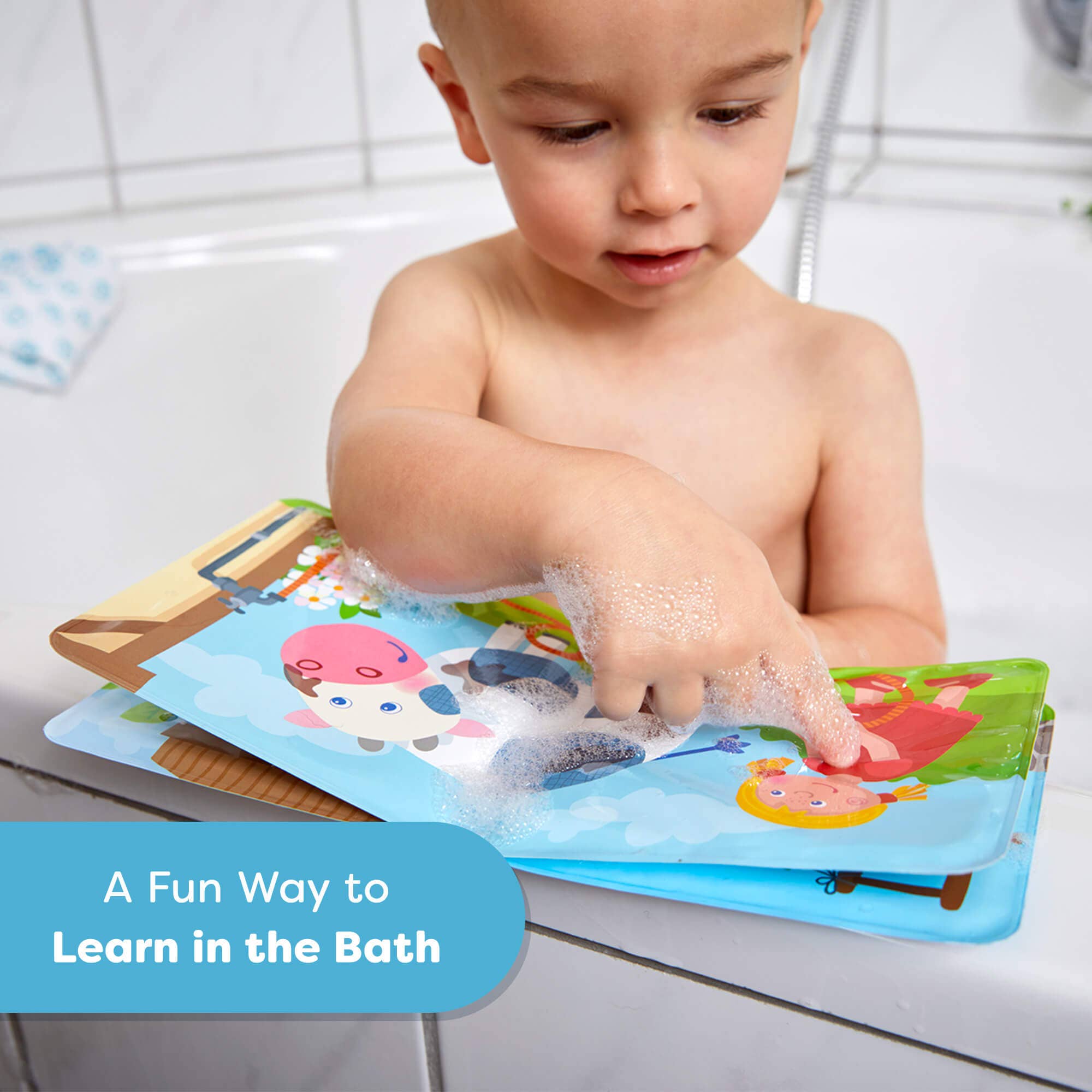 Farm Animal Magic Color Changing Wash Away Bath Book