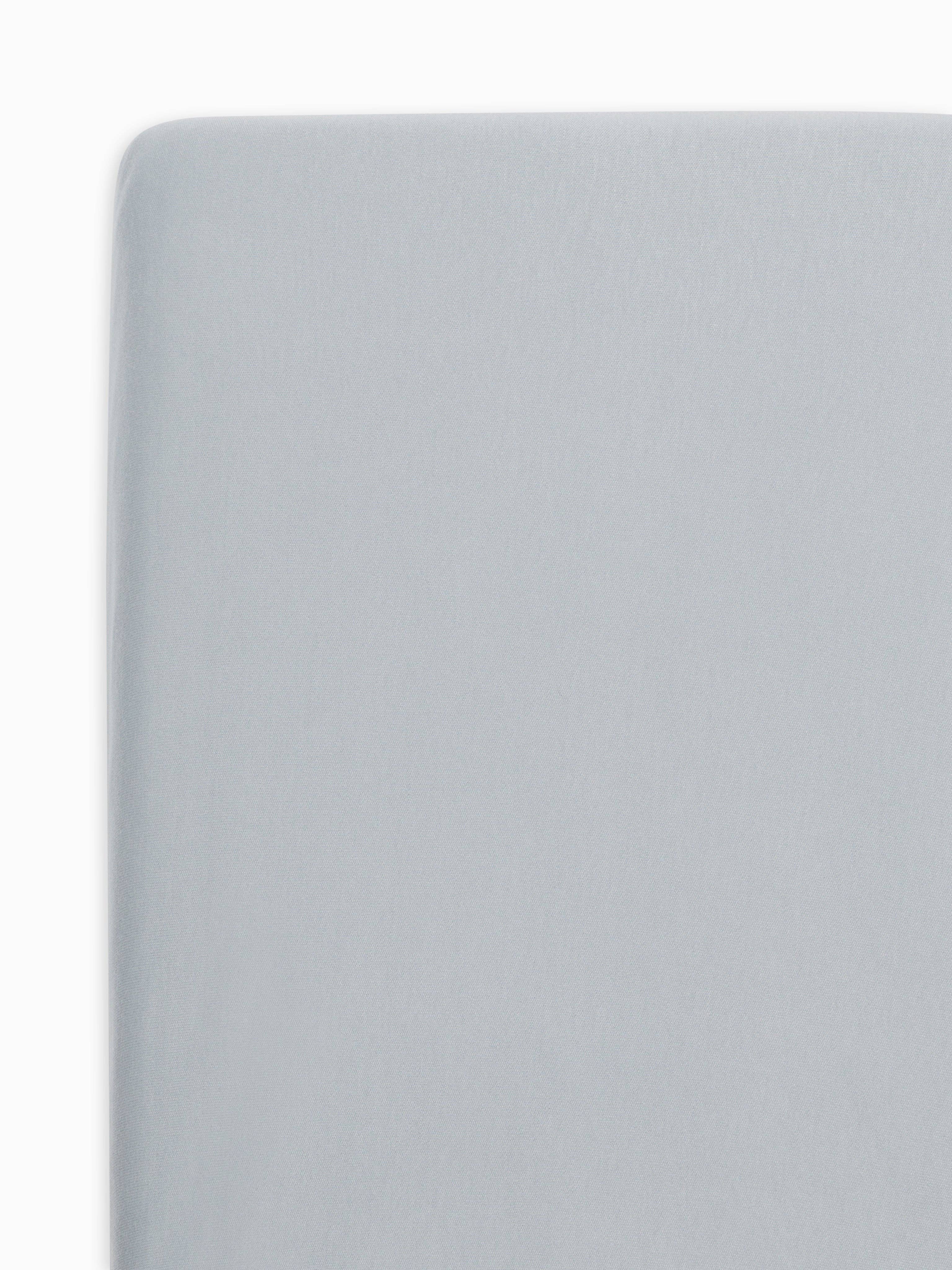 Fitted Crib Sheet: White