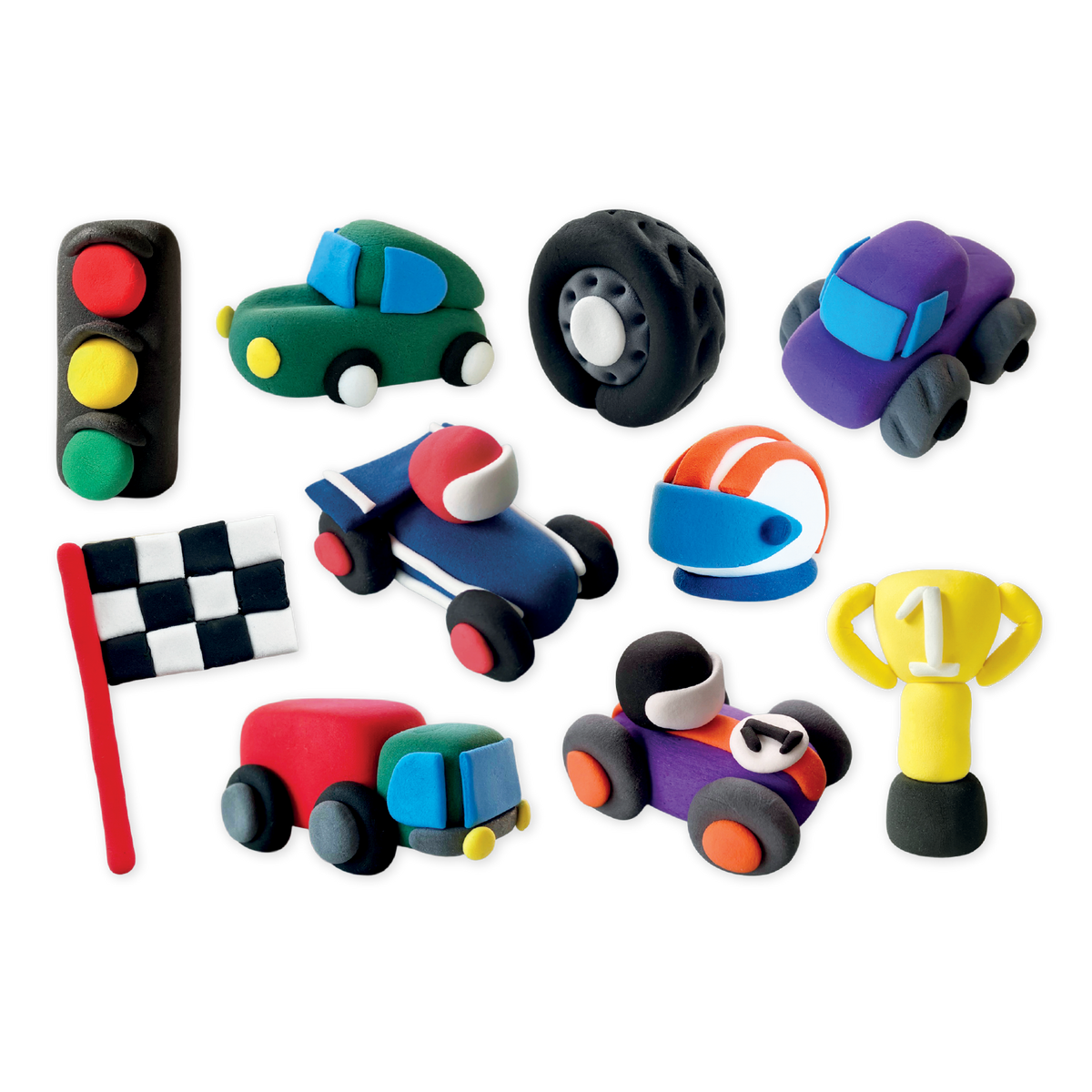 Cars Clay & Play