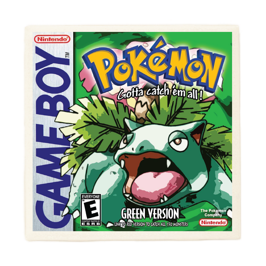 Pokemon Green Video Game Coaster