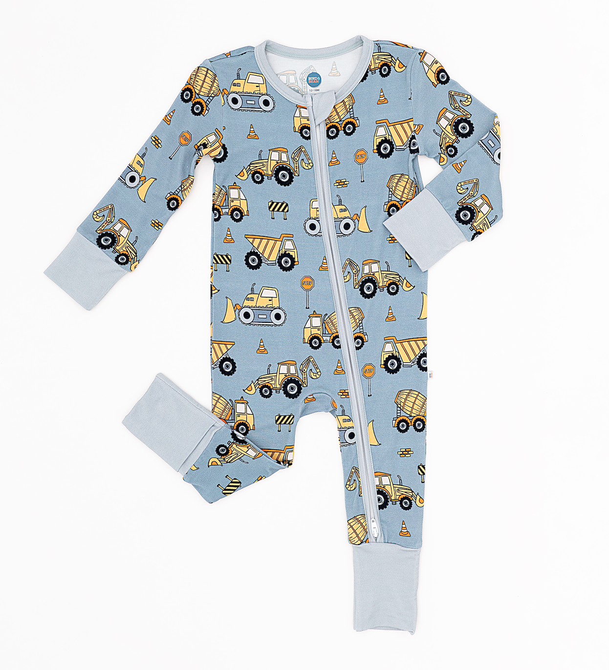 Baby Bamboo Pajamas - Bamboo Sleeper - Worksite: 12-18m