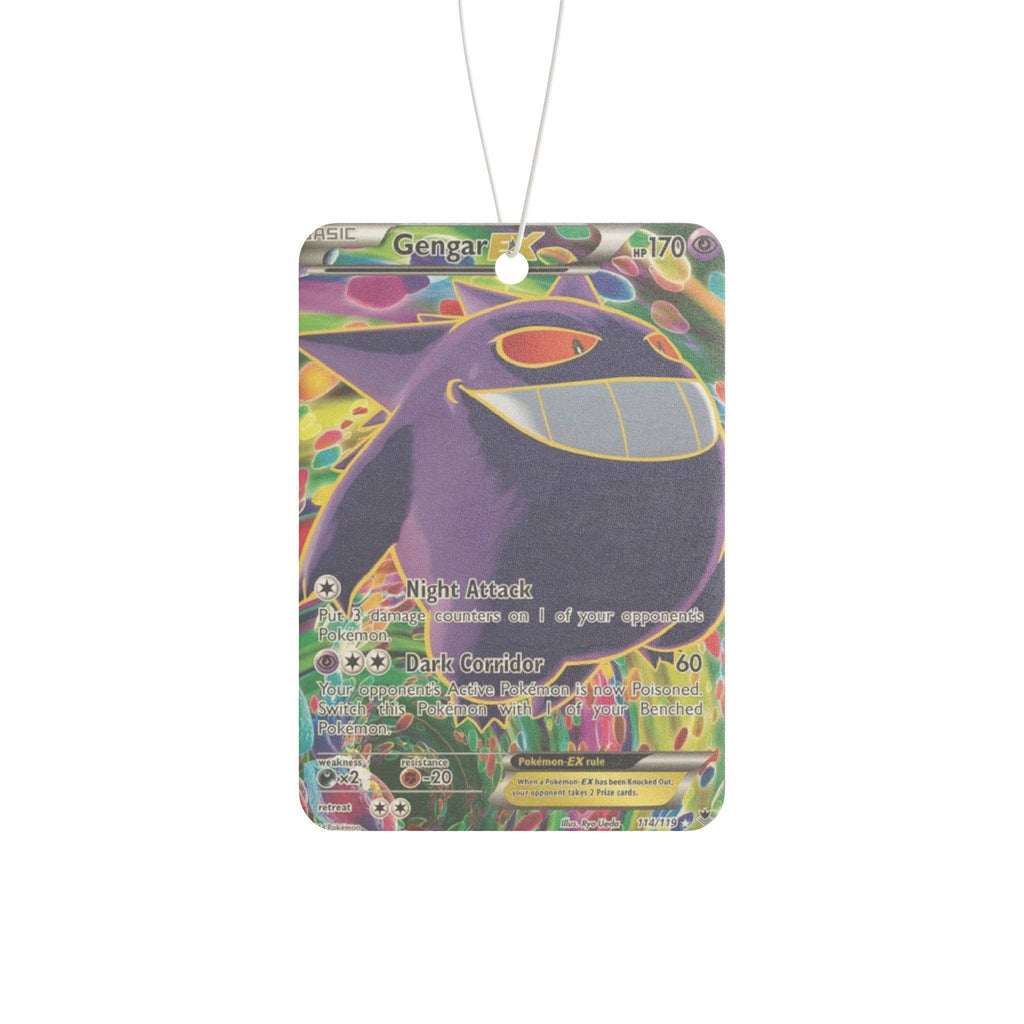 Gengar EX Car Freshener- Black Ice Scent