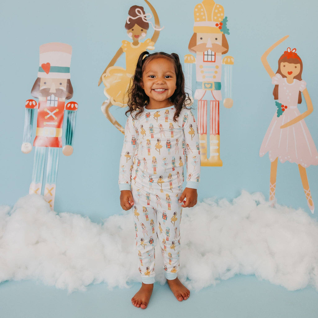 2pc Long Sleeve Pajama Set - Juliet: 4T