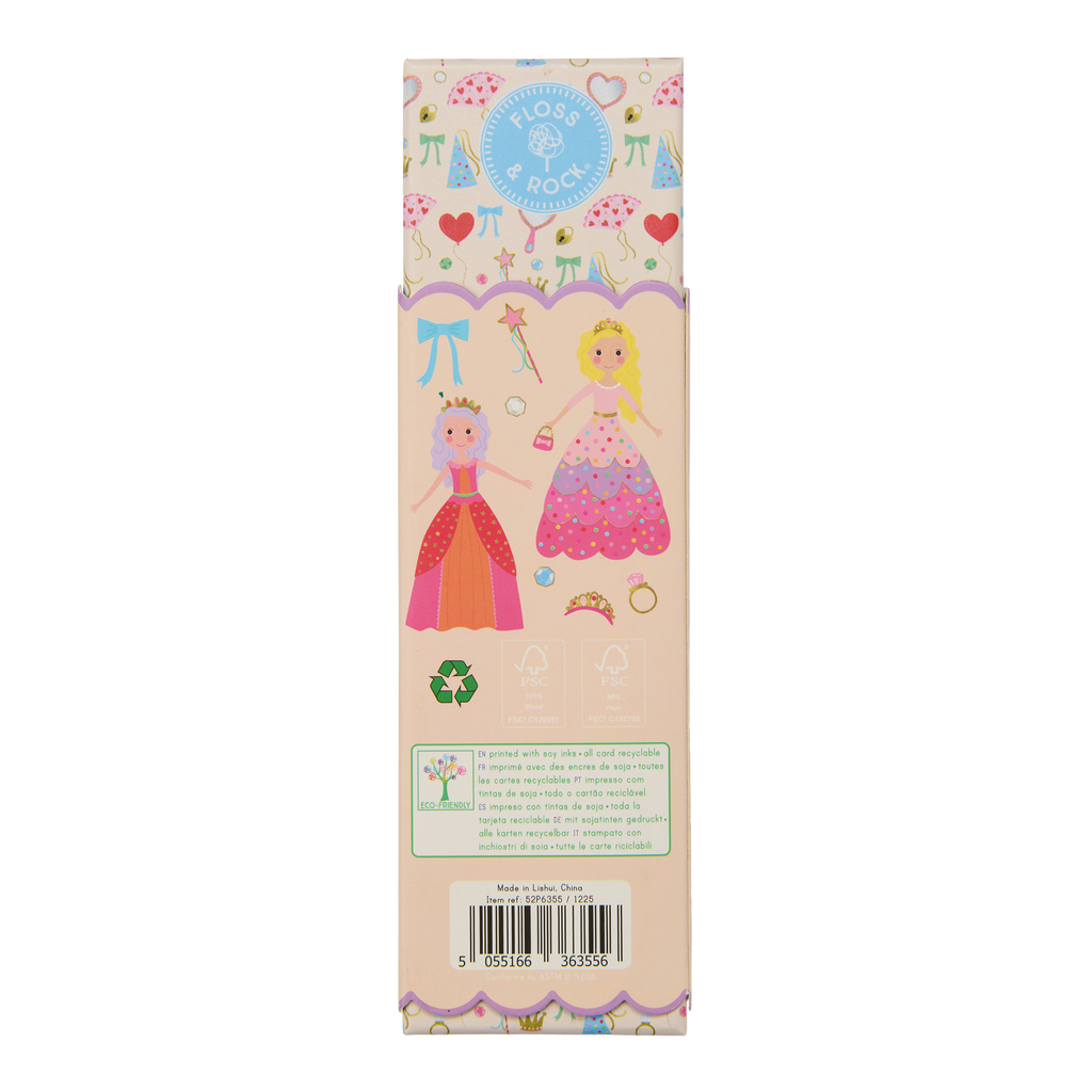Princess My Pack of 6 Coloring Pencils Unsharpened