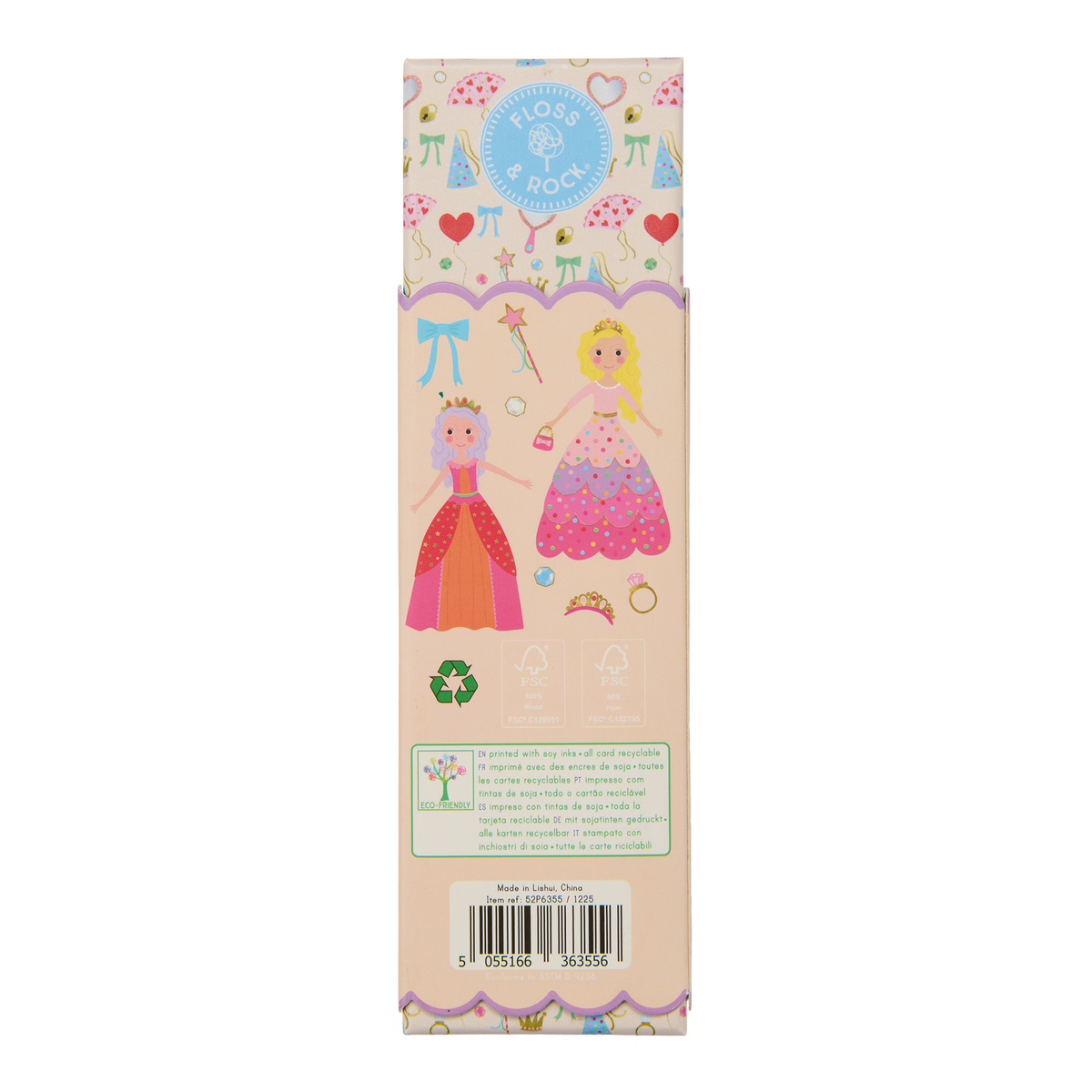 Princess My Pack of 6 Coloring Pencils Unsharpened