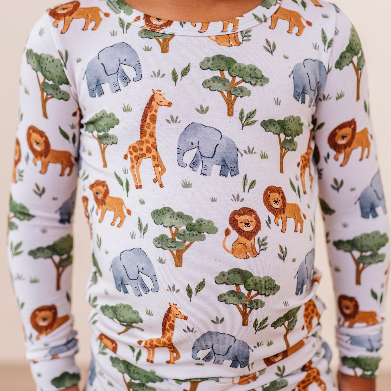 Kids Bamboo Pajamas - It's a Jungle Out There: 2