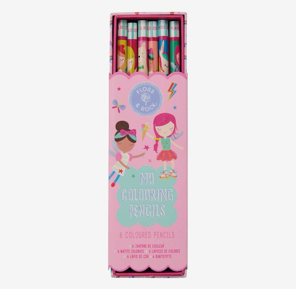 Rainbow Fairy Coloring Pencils