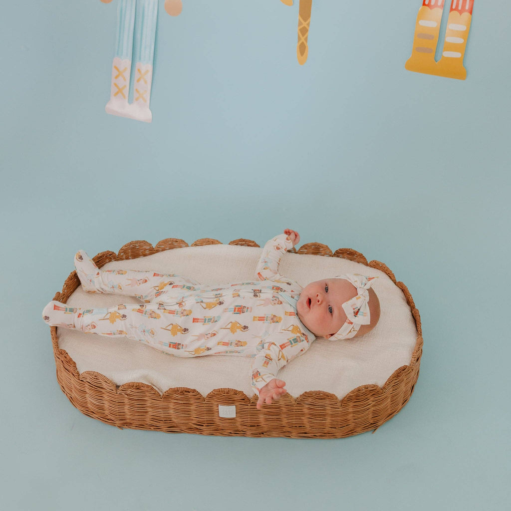 Zip-Up Footie Pajama - Juliet: Newborn