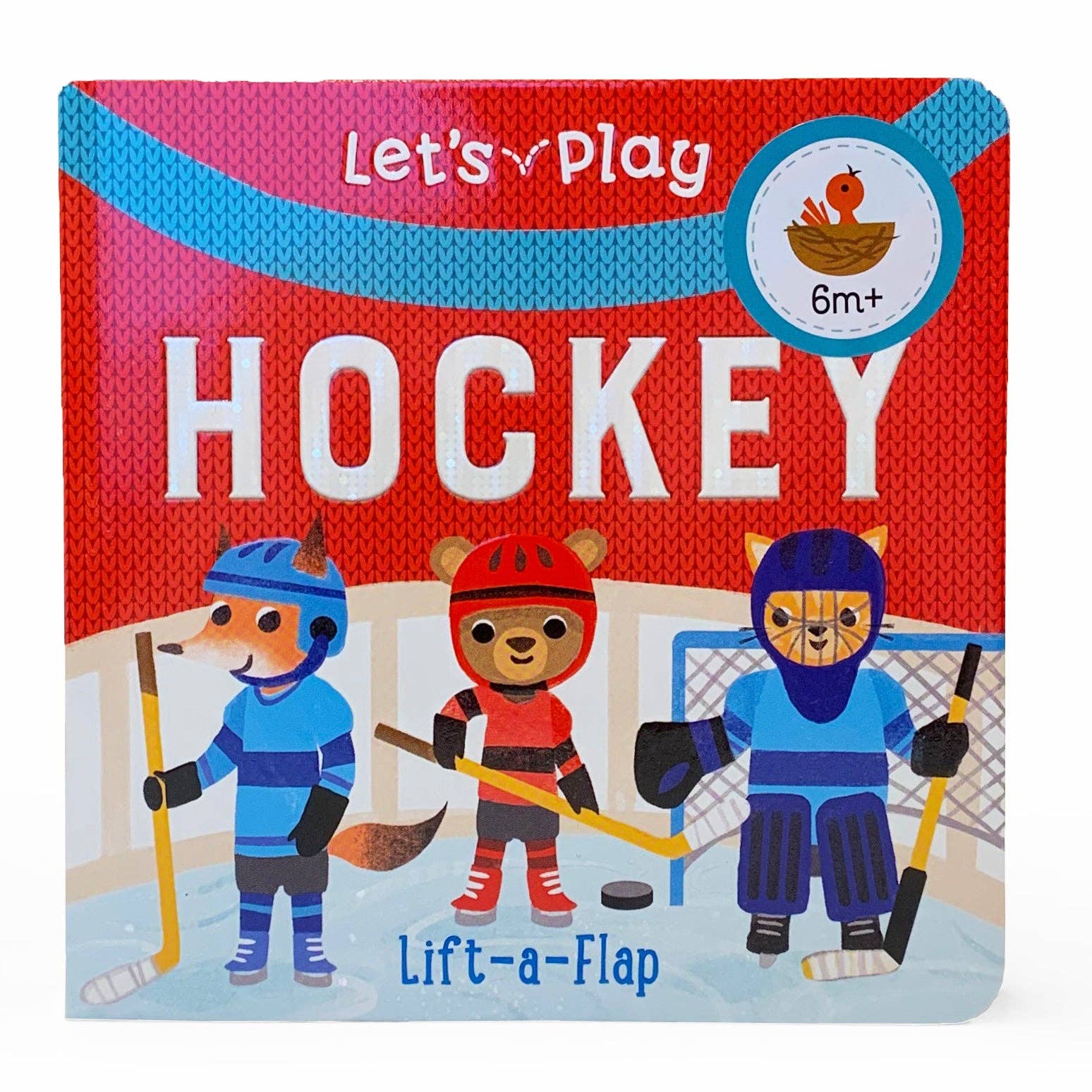 Let's Play Hockey Lift-a-Flap Sports Board Book