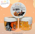 Orange Halloween Sensory Dough Magical Jar