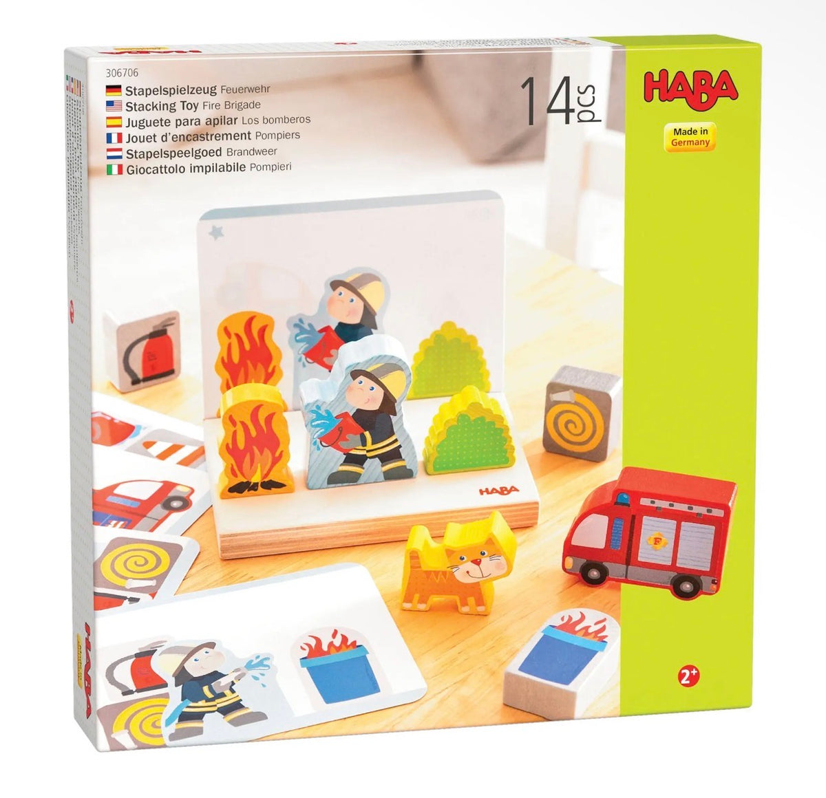 Fire Brigade Stacking Toy