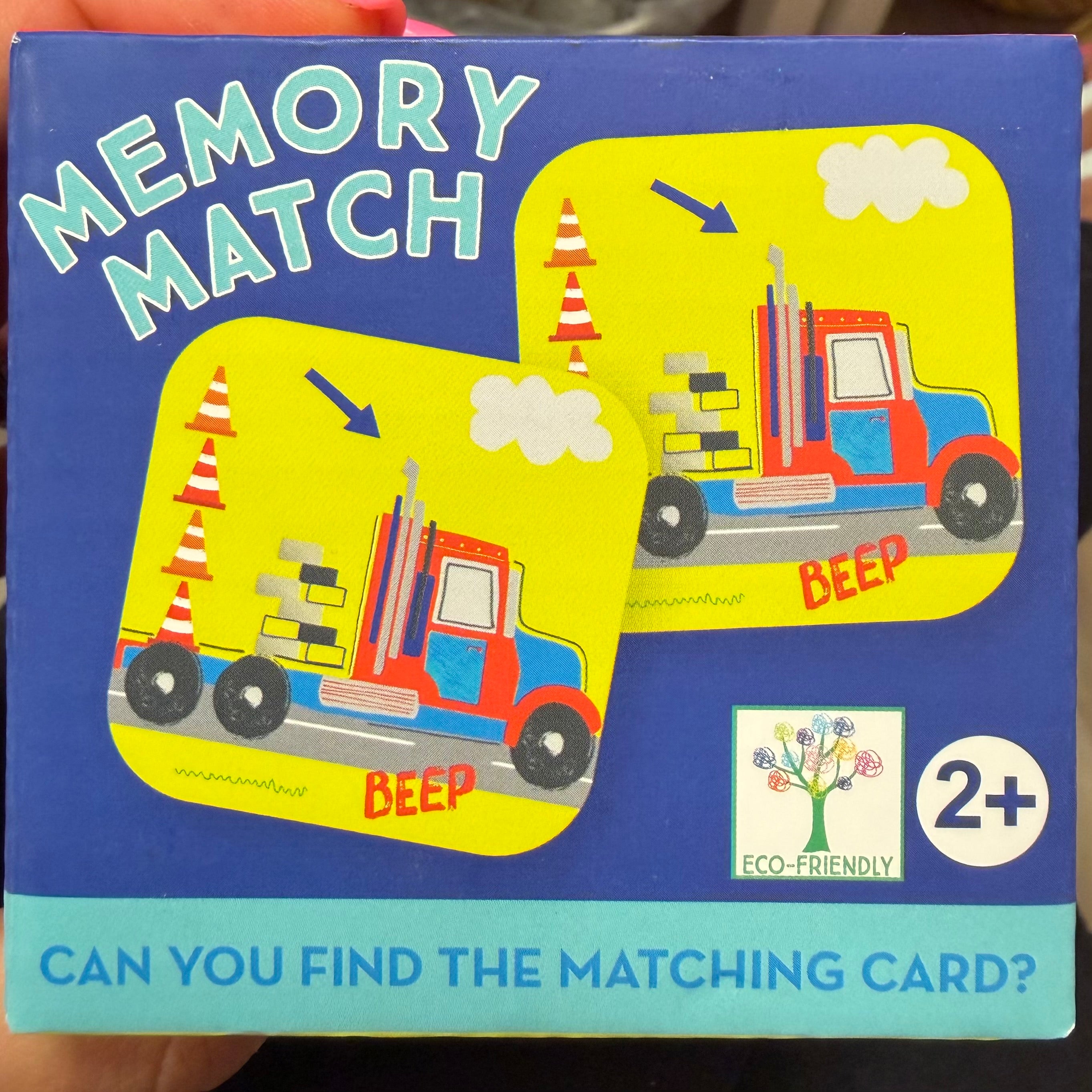 Memory Match Trucks