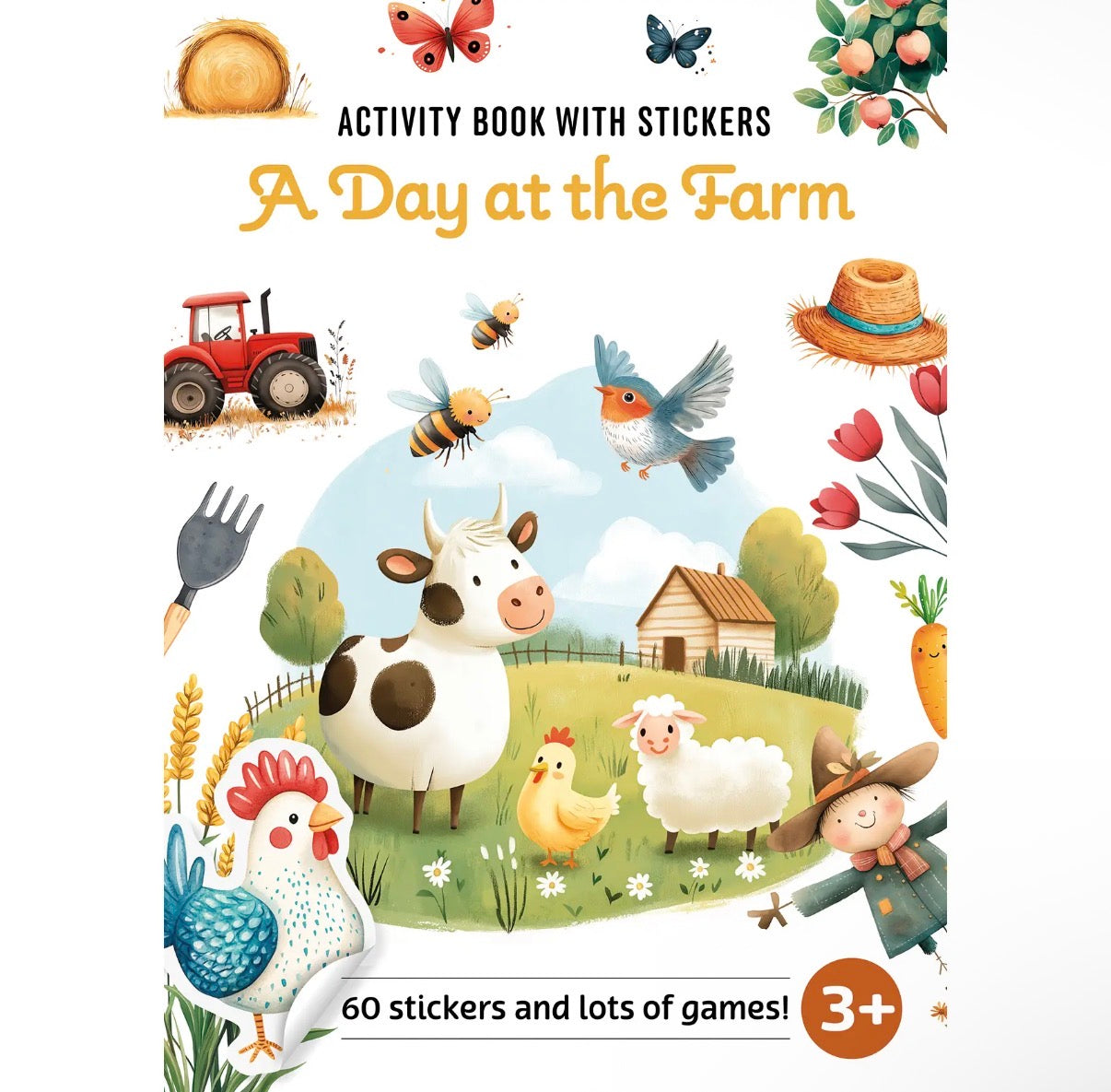 A Day At The Farm Sticker Book