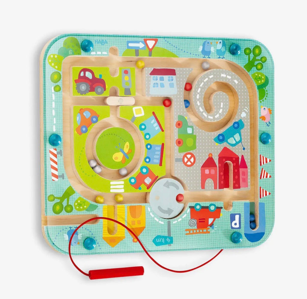 Town Maze Magnetic Puzzle