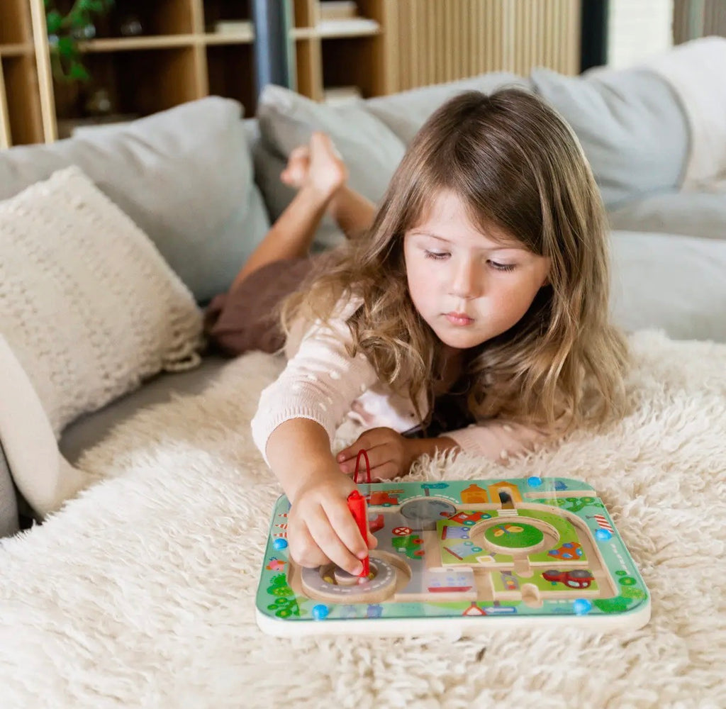 Town Maze Magnetic Puzzle