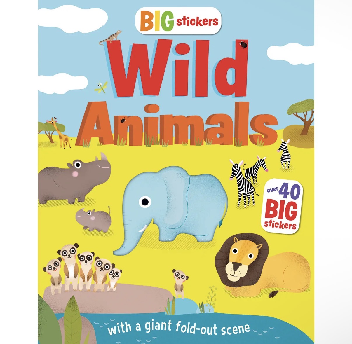 Wild Animals Sticker Book