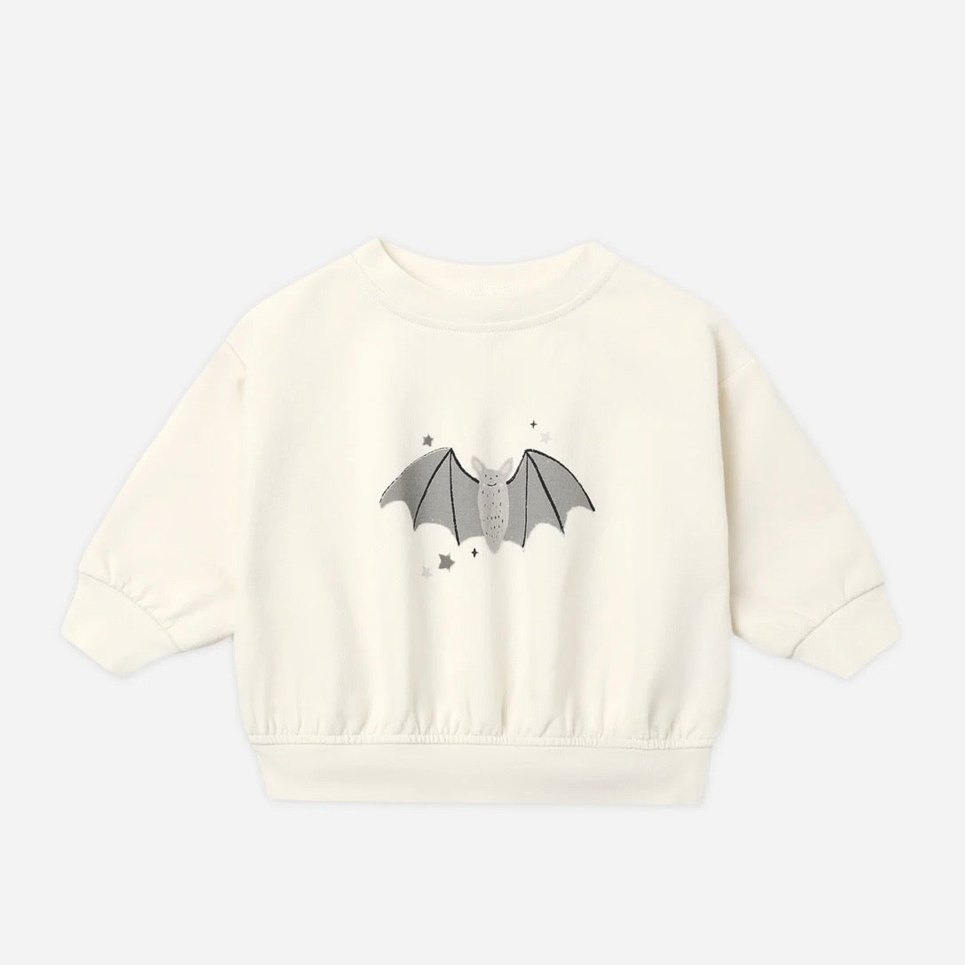 Baby Bat Fleece Sweatshirt: 0-3M