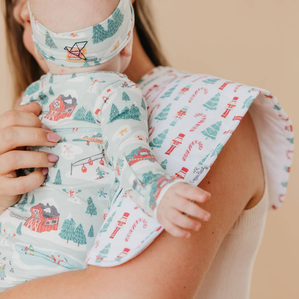 3 Pack Premium Burp Cloths - Nicholas