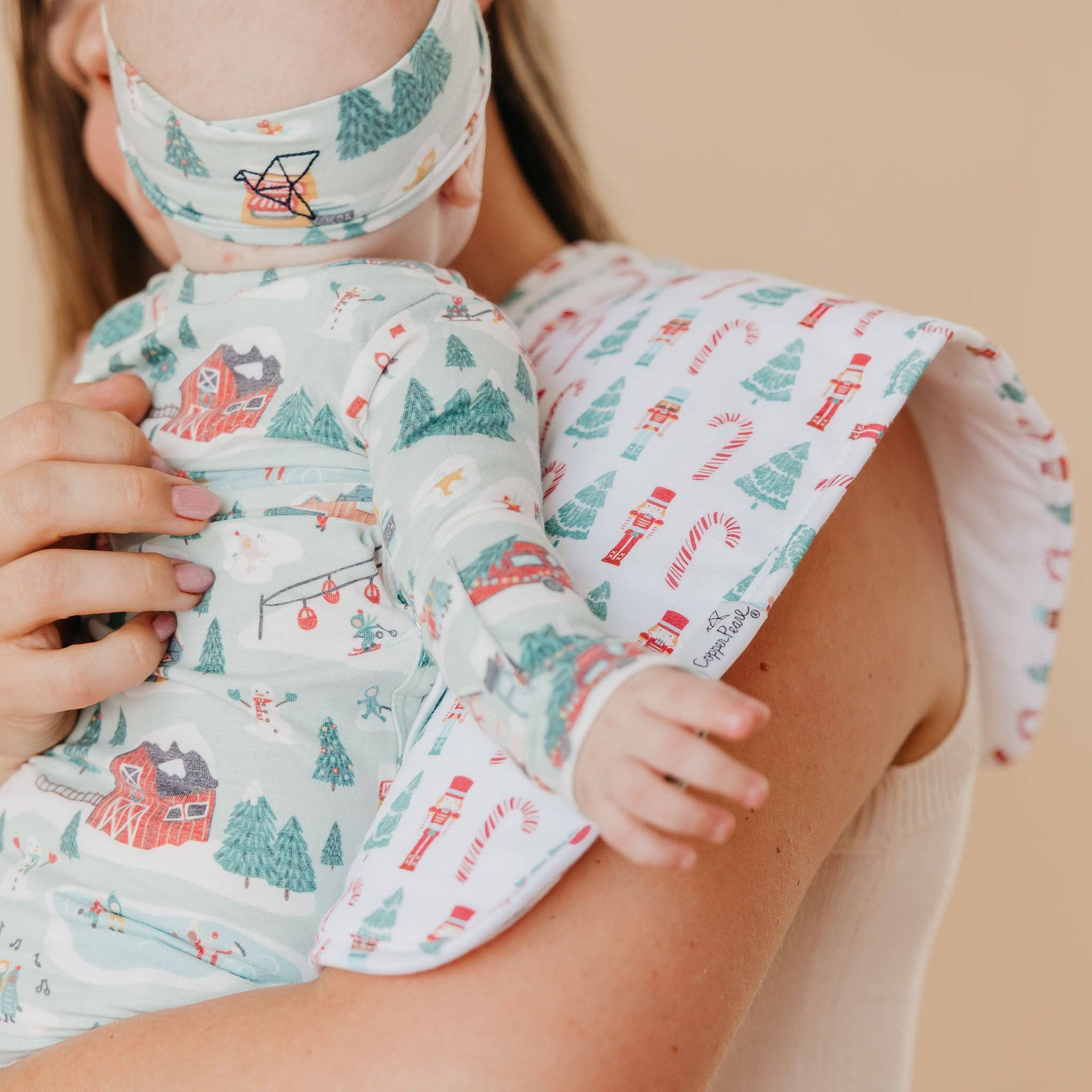 3 Pack Premium Burp Cloths - Nicholas
