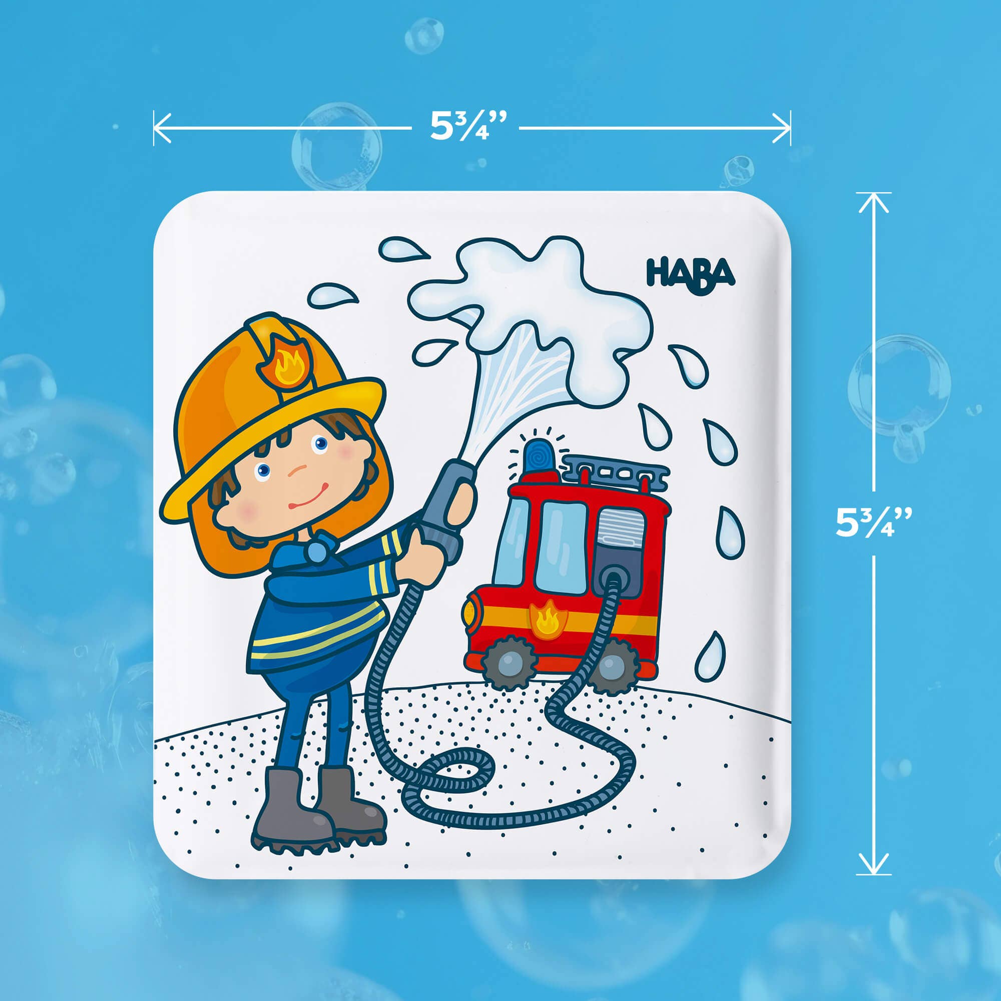 Fire Brigade Magic Color Changing Bath Book