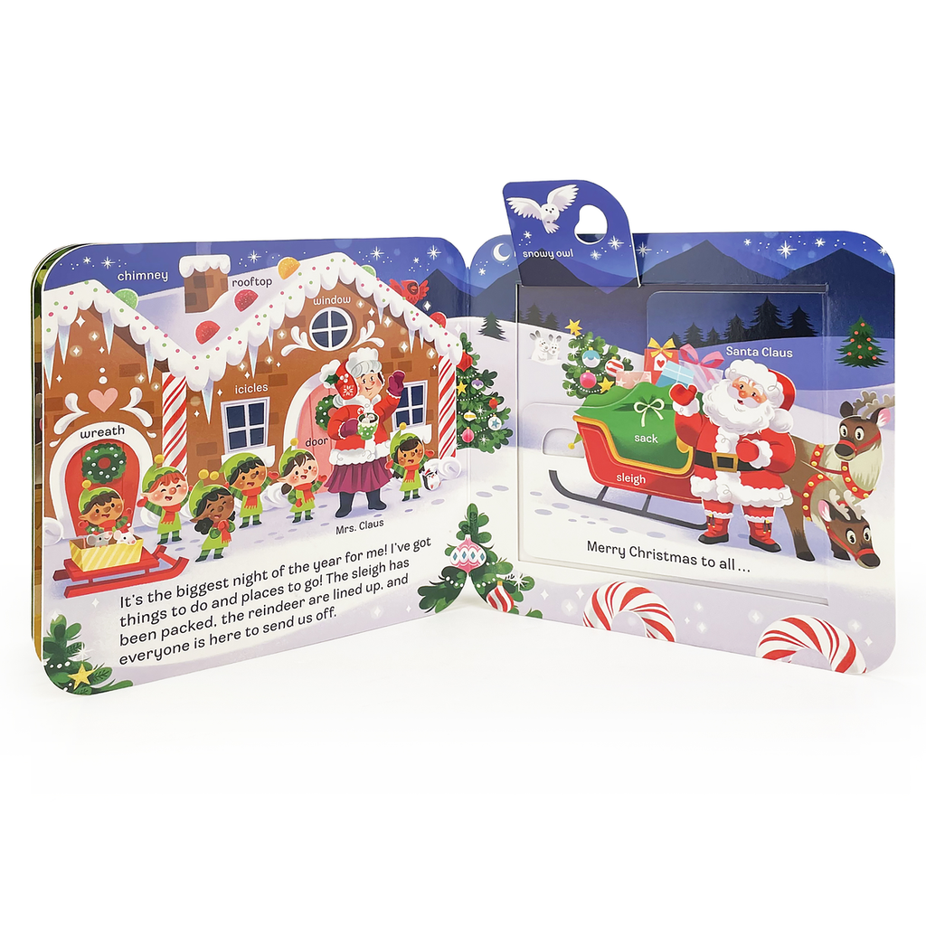 Jolly Lift-a-Flap Christmas Novelty Board Book