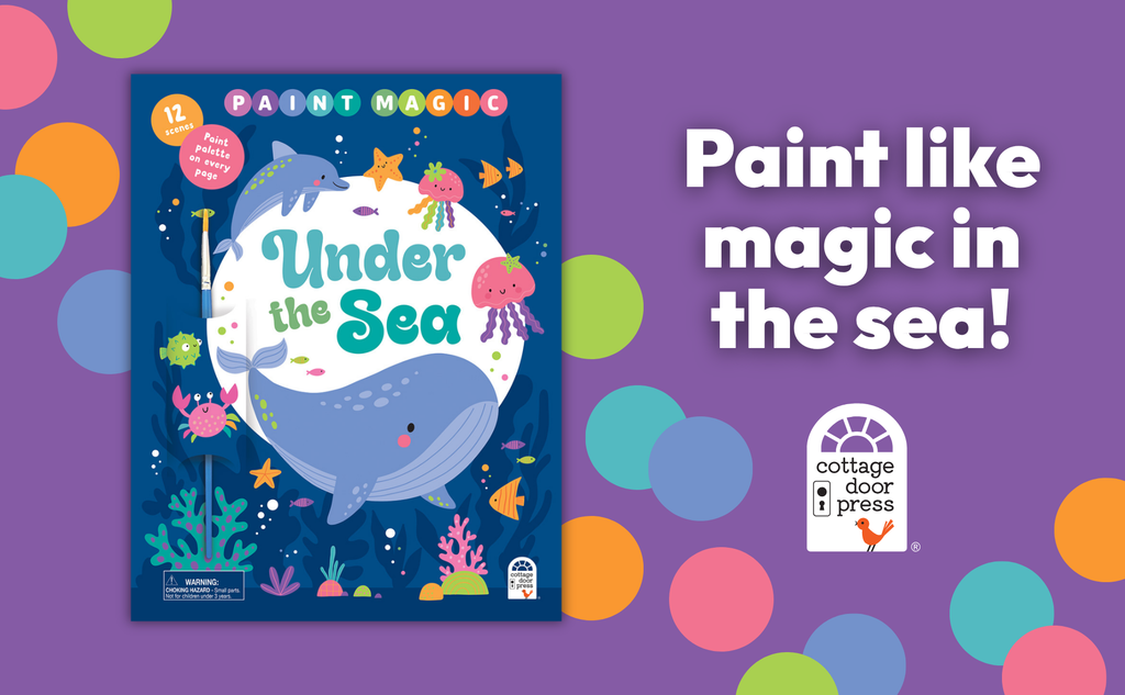Paint Magic Under the Sea – Watercolor Paint Book for Kids