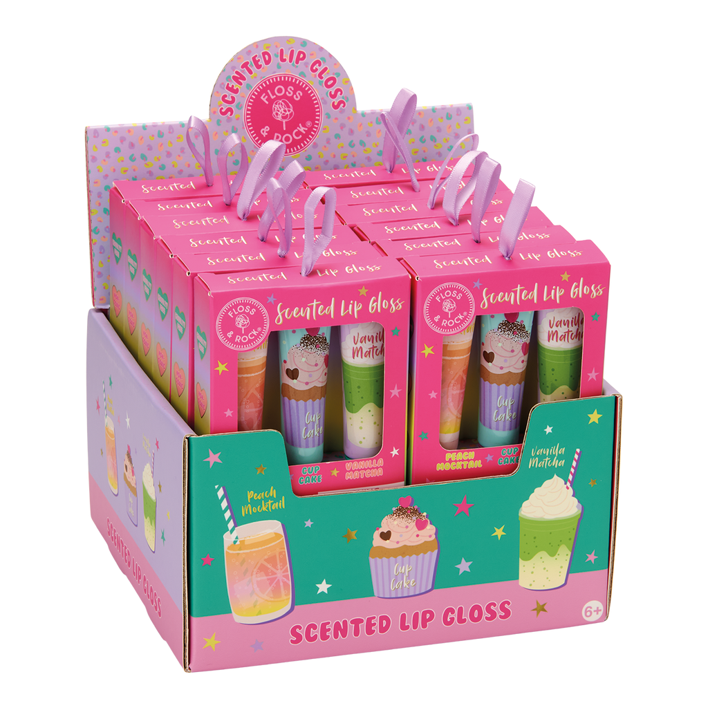 Scented Lip Gloss Set of 3 - CDU