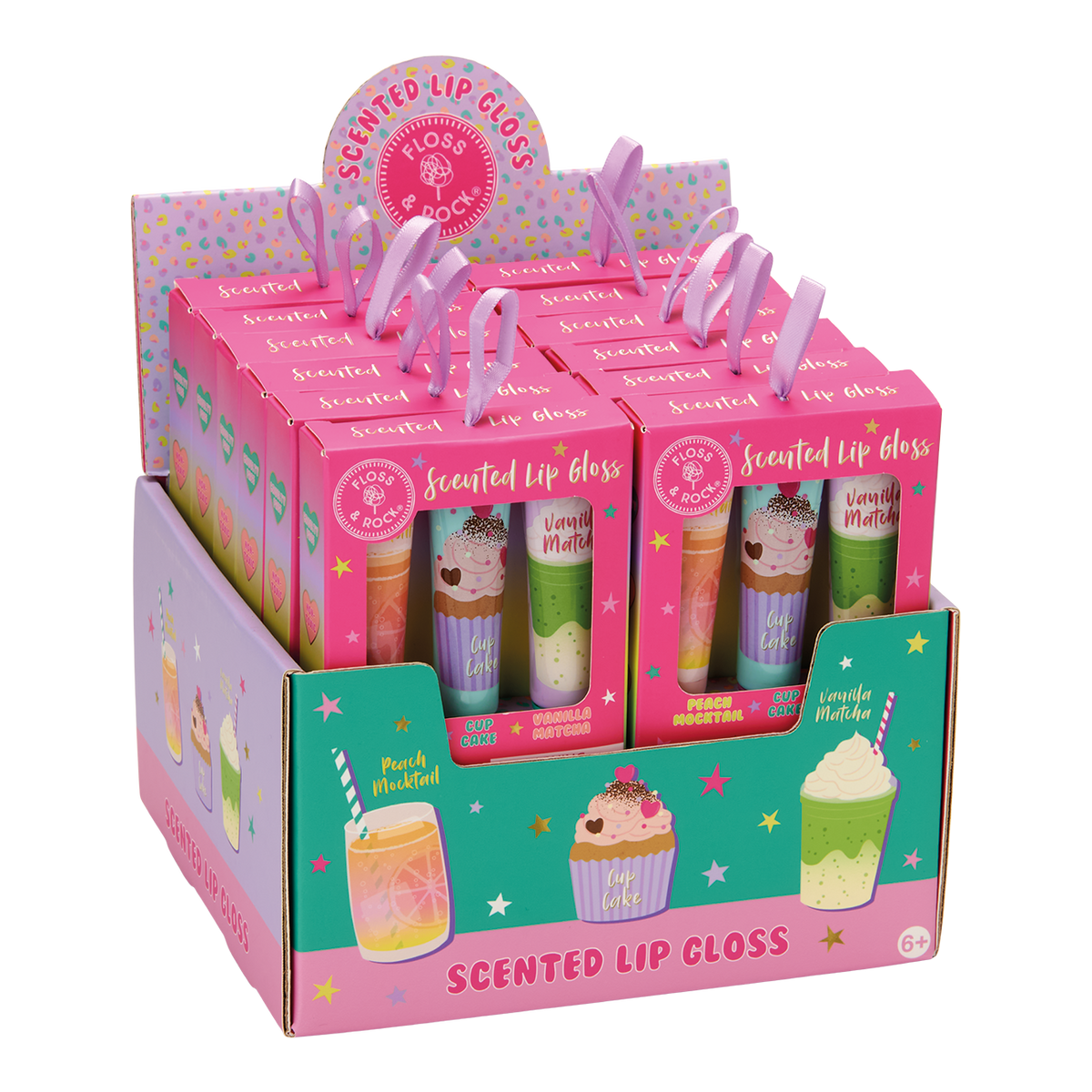 Scented Lip Gloss Set of 3 - CDU