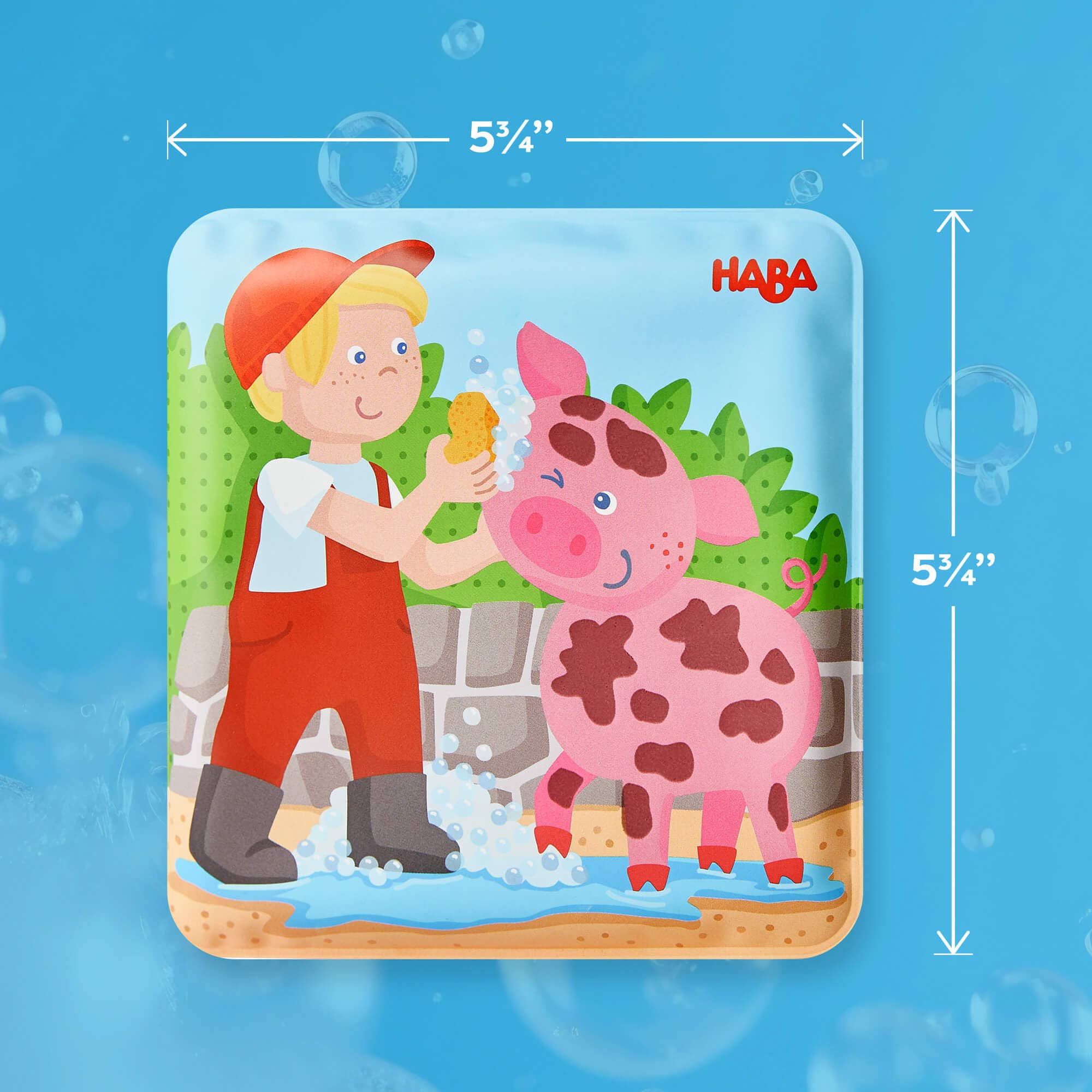 Farm Animal Magic Color Changing Wash Away Bath Book