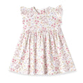 Bunny Blooms Bamboo Easter Dress for Baby & Toddler Girls: 6Y