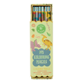 Dinosaur My Pack of 6 Coloring Pencils Unsharpened