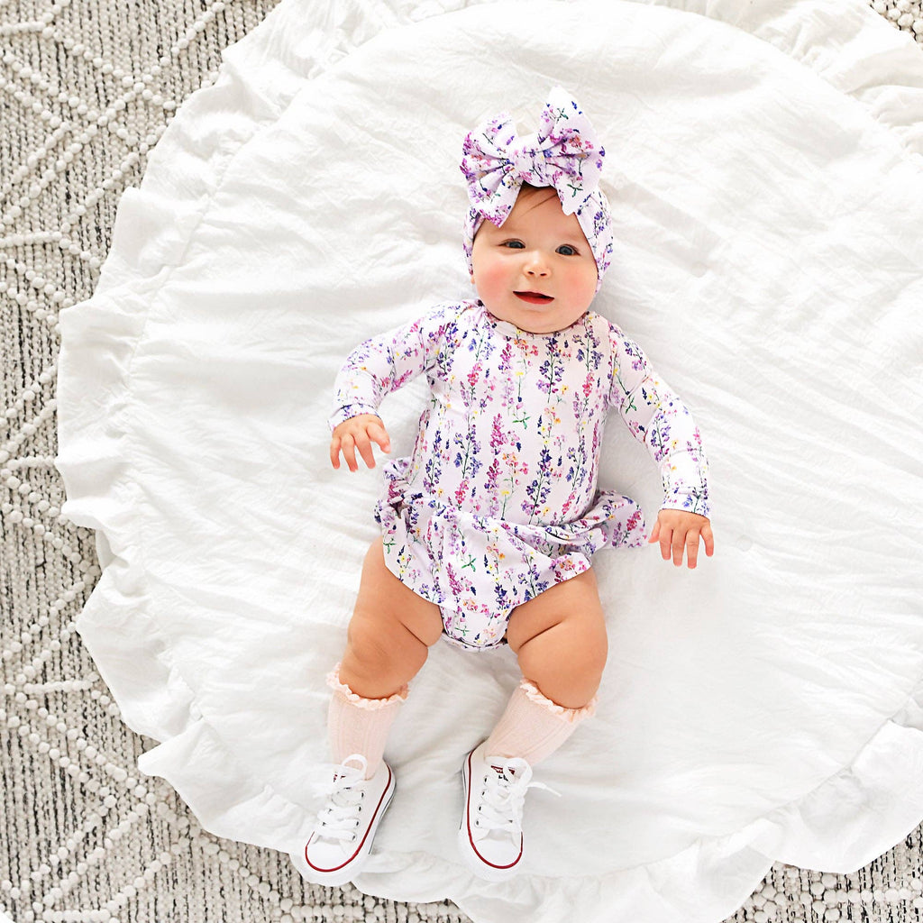 Avani TUTU Bamboo Floral Baby Clothing Dress Outfit: 18-24m